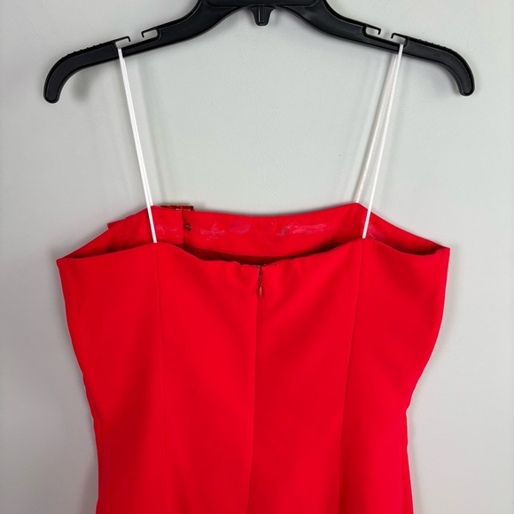 Amanda Uprichard x REVOLVE Edison Mini Dress in Crimson Size L - Picture 5 of 12